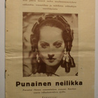 Punainen neilikka -elok. käsiohjelma (1220, Adams Filmi)1934 - pikkukuva 1