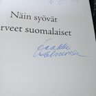 Jaakko Kolmonen : Näin syövät terveet suomalaiset ( SIGNED) - pikkukuva 1