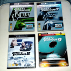 The Fast and the Furious 6-8 4k ja 9 4k steelbook - pikkukuva 1