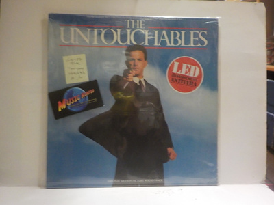 ENNIO MORRICONE - THE UNTOUCHABLES OST M-/M- SAKSA 1987 LP