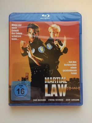 Martial Law (Blu-ray) Cynthia Rothrock (1990) UUSI