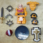 WARHAMMER Imperial Fists Vet. Lego-yhteensopiva figu (UUSI) - pikkukuva 3