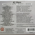EL DUCE Slave to thy Master CD 2009 HUIPPUKUNTO Mentors - pikkukuva 3