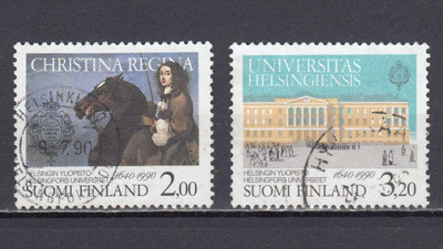 1990 Lape 1103 - 1104 Helsingin yliopisto 350 v.