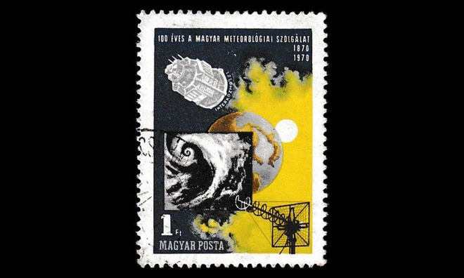 Unkari 2580 o Meteorologista palvelu 100v (1970)