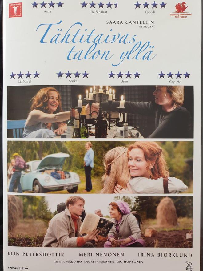 Tähtitaivas talon yllä dvd