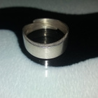 Vintage desing Hannes Niemi Hopea sormus 925 KN - pikkukuva 2