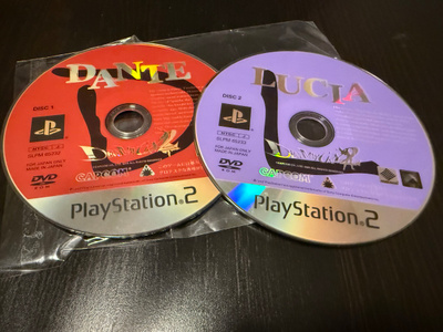 Devil May Cry 2 pelilevyt Japani