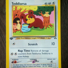 Pokemon kortti Teddiursa Neo Discovery 1st edition - pikkukuva 1