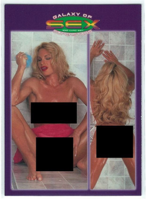 1997 Hot Shots Galaxy of Sex Superstars #4 Alexandria Quinn