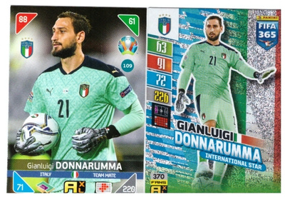 2 x Jalkapallo Mv GIANLUIGI DONNARUMMA Italia