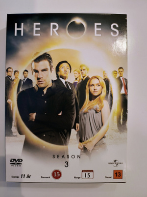 Heroes, 3. kausi ( 6-levyä, BOXI ) - DVD