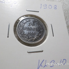 50 penniä hopeaa 1908 kulkematon. - pikkukuva 5