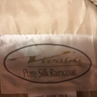 Vivaldi Pure silk Raincoat takki L kellertävä - pikkukuva 2