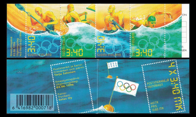 1341-4V32 ** Kesäolympialaiset vihko (1996)