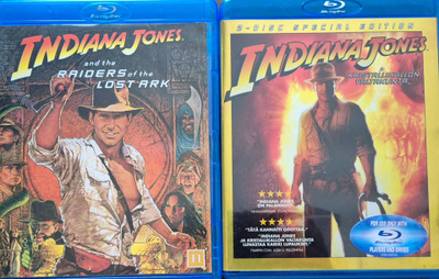 Indiana Jones ja kristallikallon valtakunta+ Kadonne-Blu-Ray