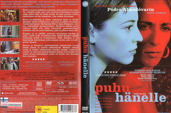 puhu hänelle	(9 582)	k	-FI-	DVD	suomik.			2002	almodovar    