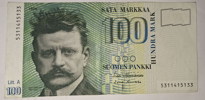 100mk seteli. 1986.
