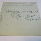 1928 Ägläjärvi postiosoitus Haminaan - pikkukuva 2