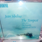 CD Jean Sibelius  : The Tempest suutes 1 & 2 ( SIS POSTIKUL) - pikkukuva 1