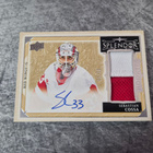 Sebastian Cossa 2024-25 Splendor Rookie Patch Auto /36 - pikkukuva 1