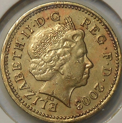 Britania. Pound 2003.