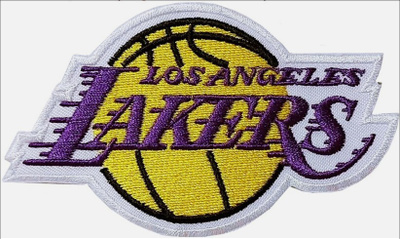 NBA - Los Angeles Lakers -kangasmerkki / hihamerkki