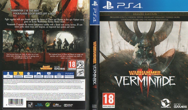 warhammer vermintide 2	(66 097)	k		PS4