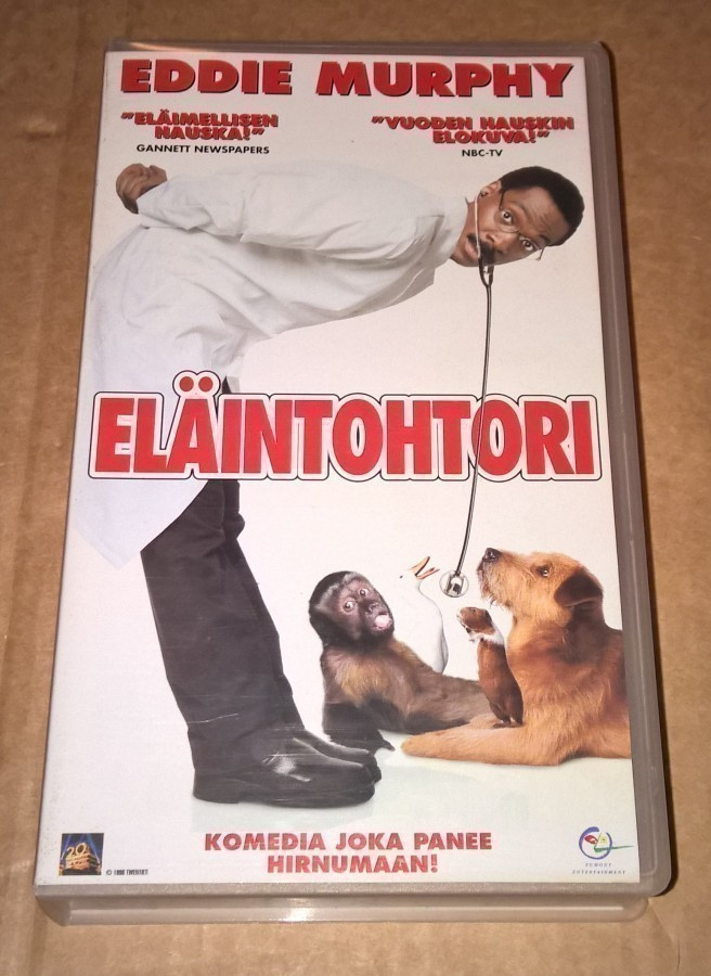 ELÄINTOHTORI 1998 VHS KOMEDIA