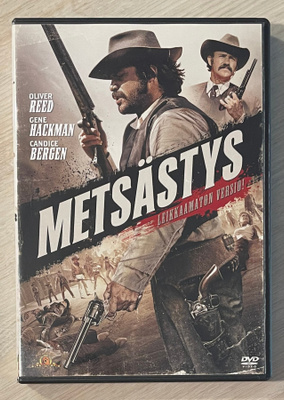 METSÄSTYS (1971) Gene Hackman, Candice Bergen (UUSI)