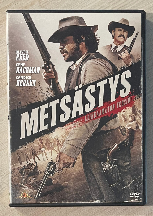 METSÄSTYS (1971) Gene Hackman, Candice Bergen (UUSI)