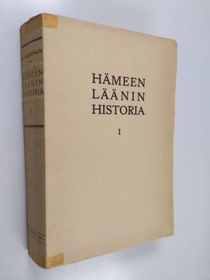 K.V. Kaukovalta : Hämeen läänin historia 1