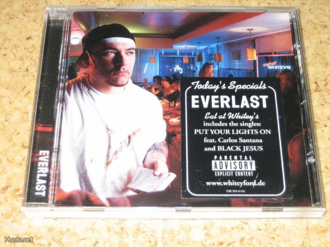EVERLAST - EAT AT WHITEY'S CD ( Santana )