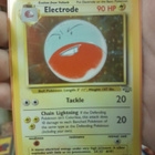 Electrode 2/64 Jungle Set RARE HOLOGRAPHIC card - pikkukuva 1
