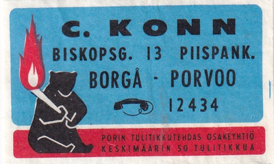 Borgå - Porvoo C. Konn  b575
