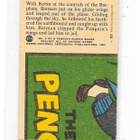 1966 Topps Batman Trading Card #31A Flying Foes The Penguin! - pikkukuva 2