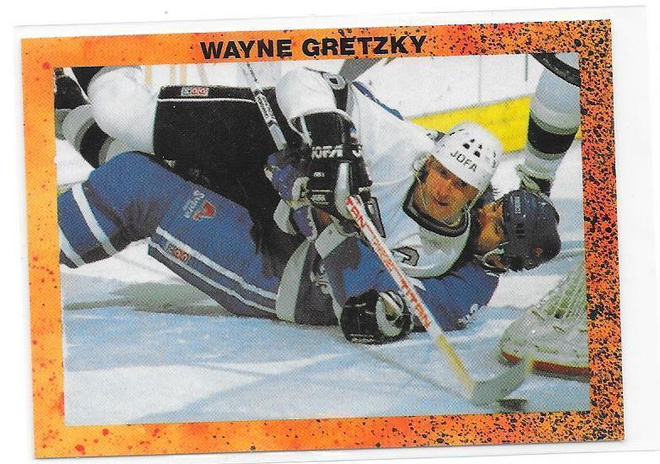 1990-91 Oddball- kortti #99 Wayne Gretzky Los Angeles Kings