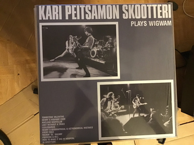Kari Peitsamo skootteri plays wigwam LP
