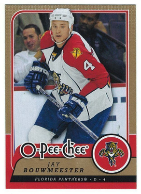 08-09 O-Pee-Chee #493 Jay Bouwmeester