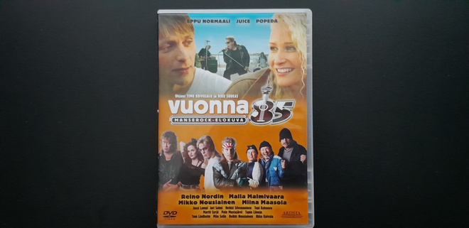 DVD: Vuonna 85 - Manserock Elokuva (O:Timo Koivusalo 2013)