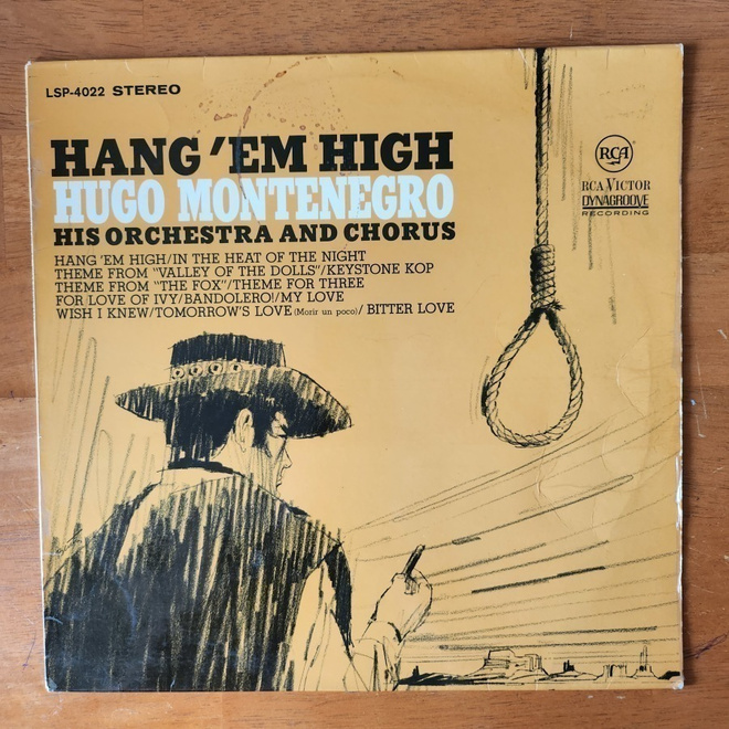Hugo Montenegro - Hang 'em High Lp (VG++/VG+)