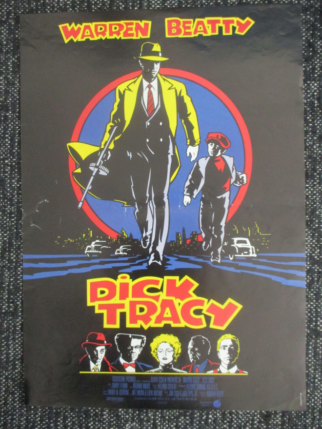Dick Tracy (Warren Beatty, 1990) - vanha elokuvajuliste