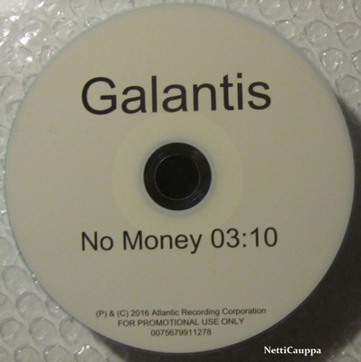 Galantis • No Money PROMO CDr-Single