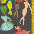 Paperinukke neito Maire 1950-60-luku - pikkukuva 1