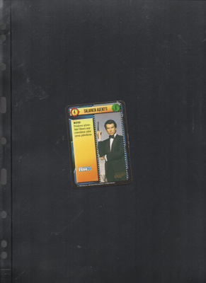 JAMES BOND 007 Keräilykuva. 1995
