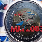 Jääkiekon MM 2003 mitali muovissa. Koko - 85*120 mm - pikkukuva 4