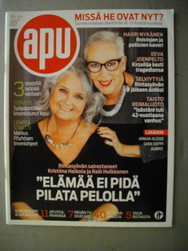Apu lehti Nro 40/2015 (14.3)