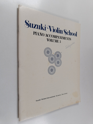 Suzuki Violin School : Piano accompaniments volume 3
