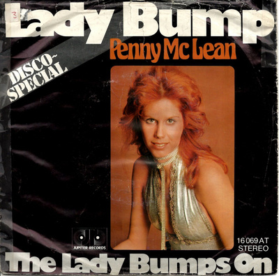 PENNY McLEAN: Lady Bump / The Lady Bumps On  7"kk