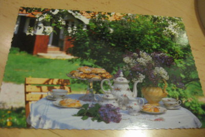 Kesäinen kahvipöytä, kulkematon